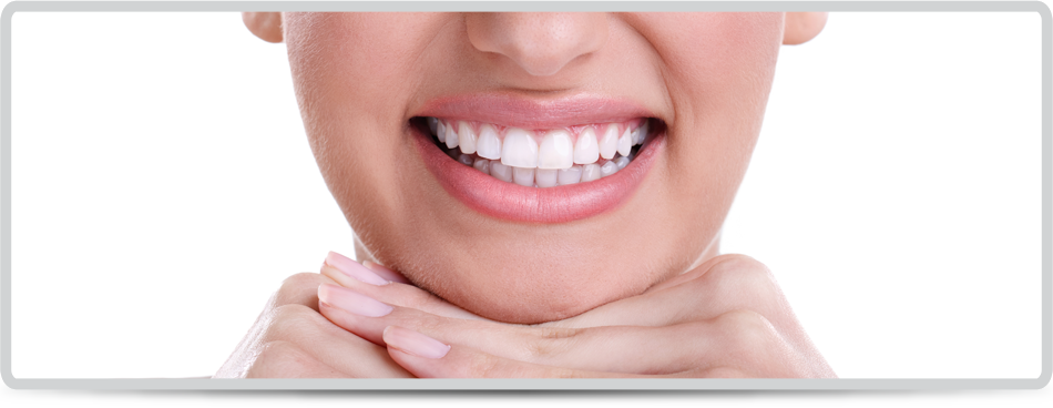 Beautiful smiling with healthy perfect teeth 
